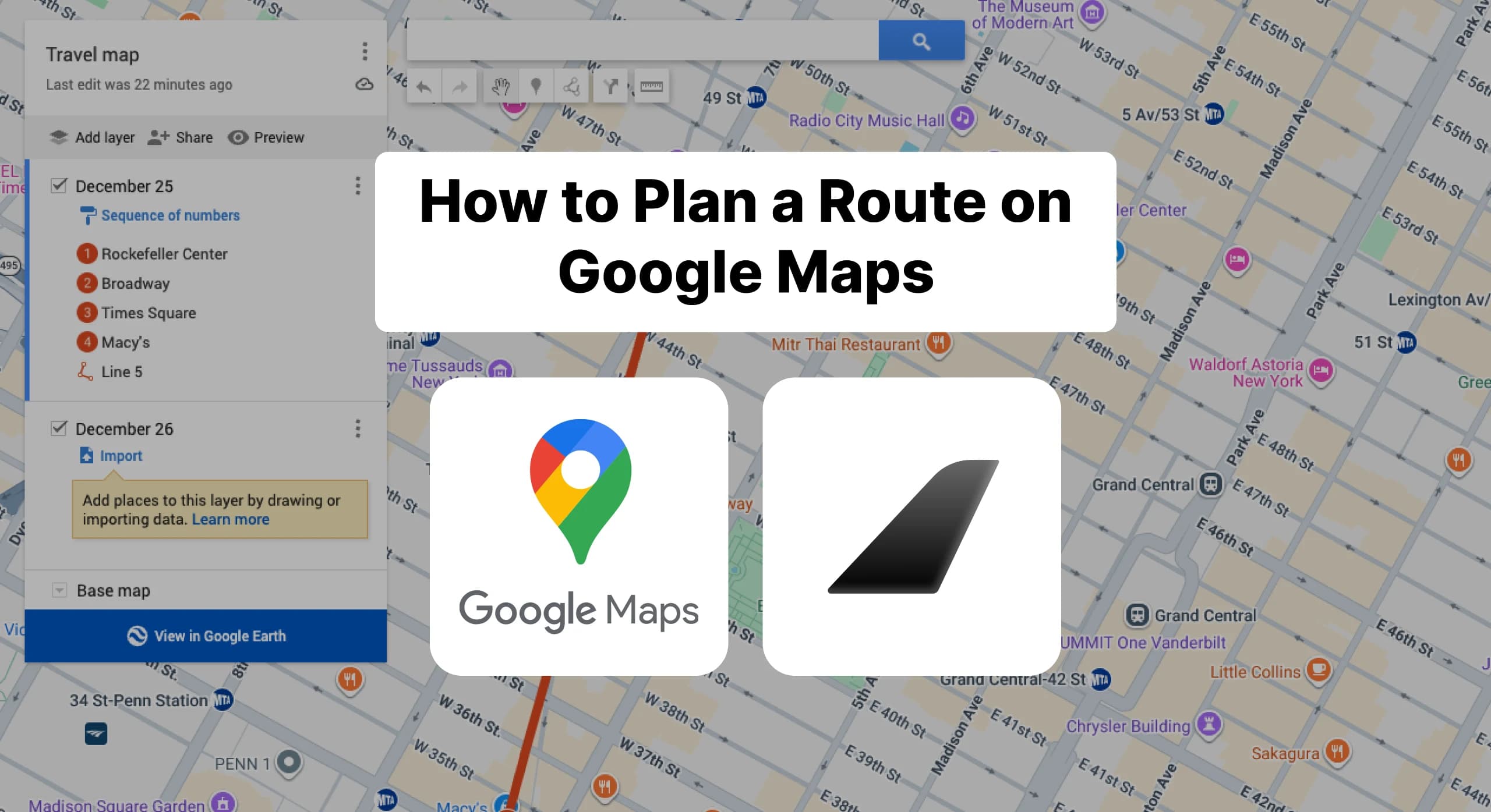 How to Plan a Route on Google Maps (Multi-Stop Trips, Step by Step)